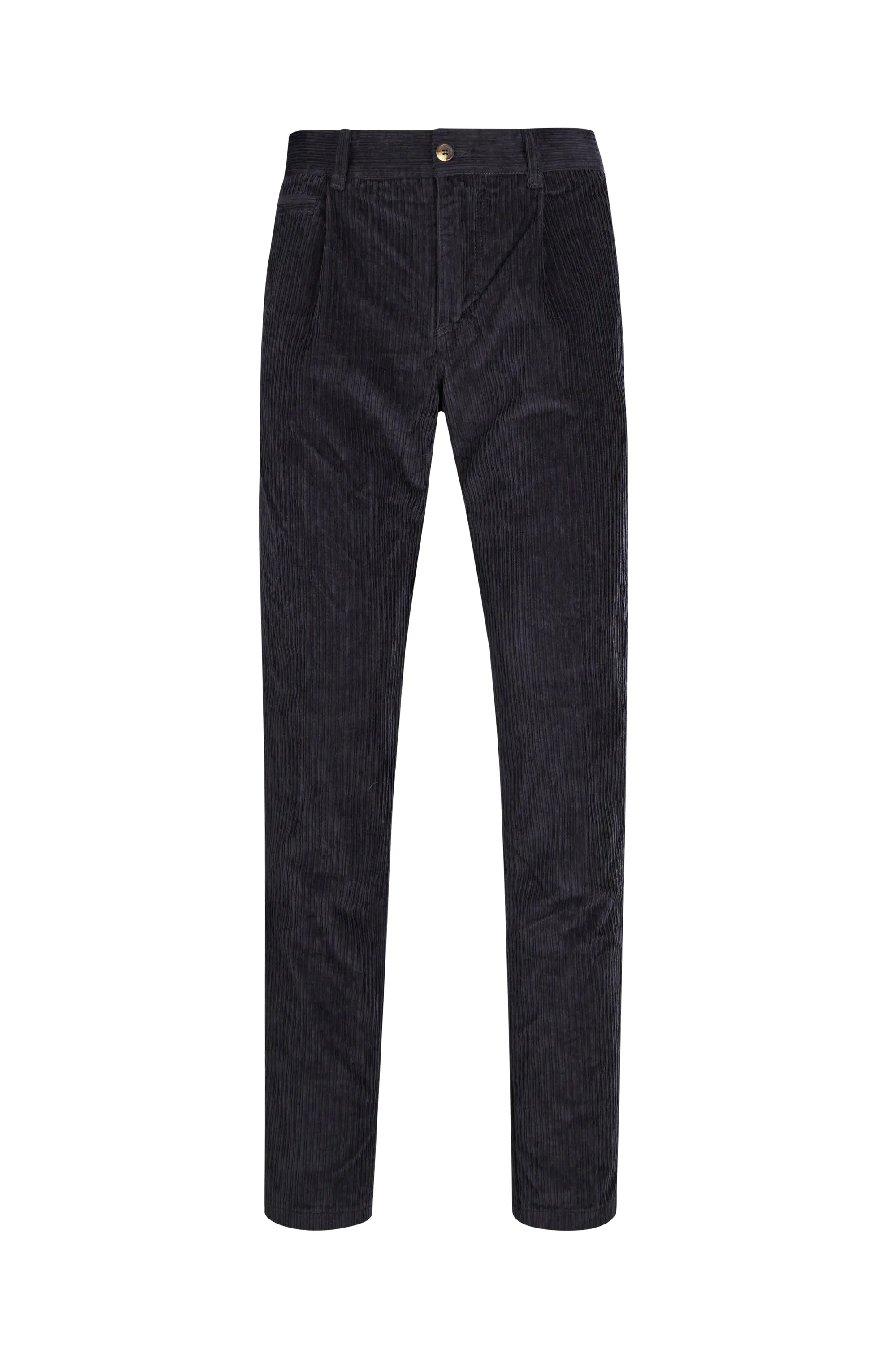 Pleated Rocciatore Corduroy Trousers