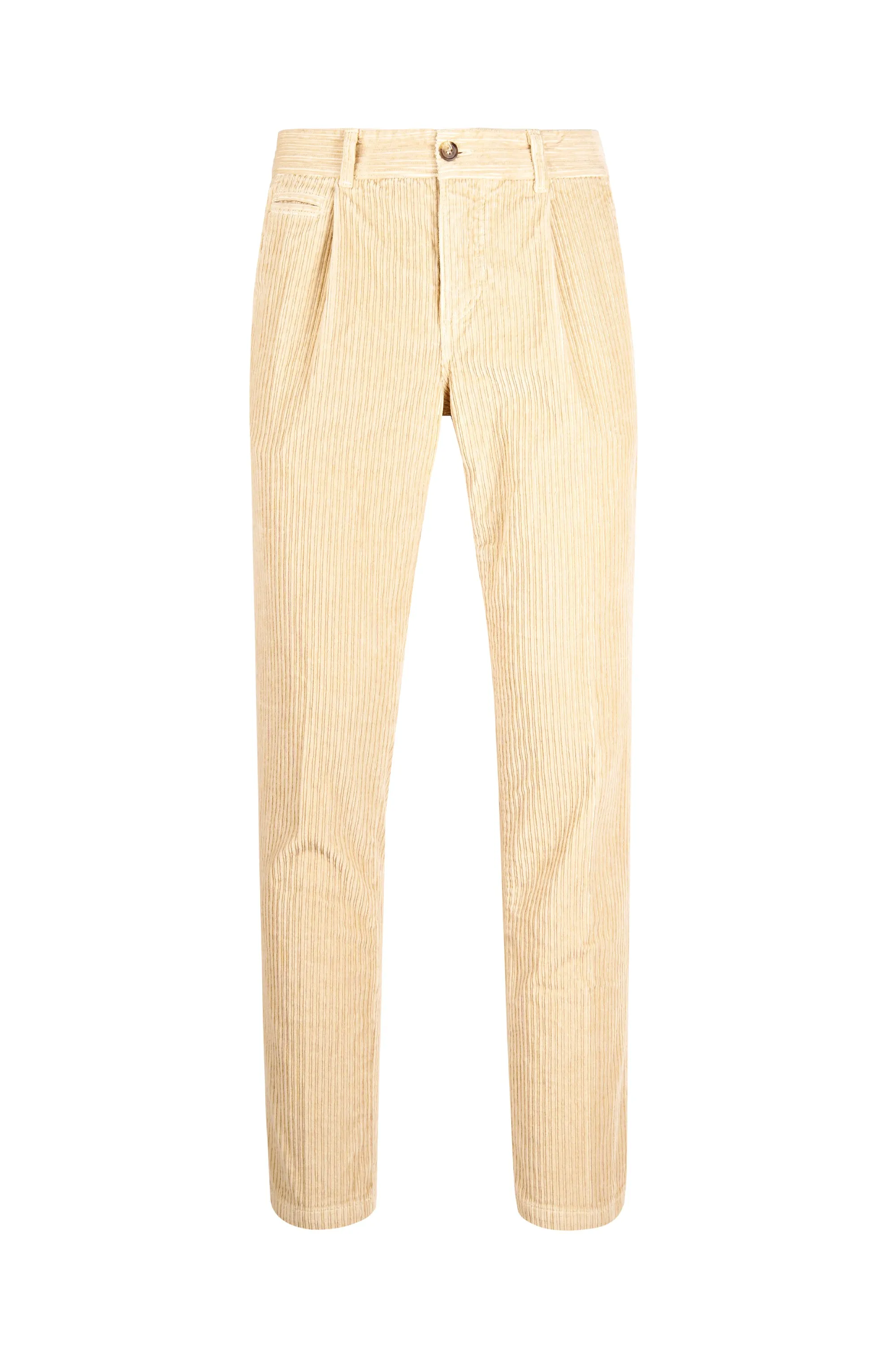 Pleated Rocciatore Corduroy Trousers