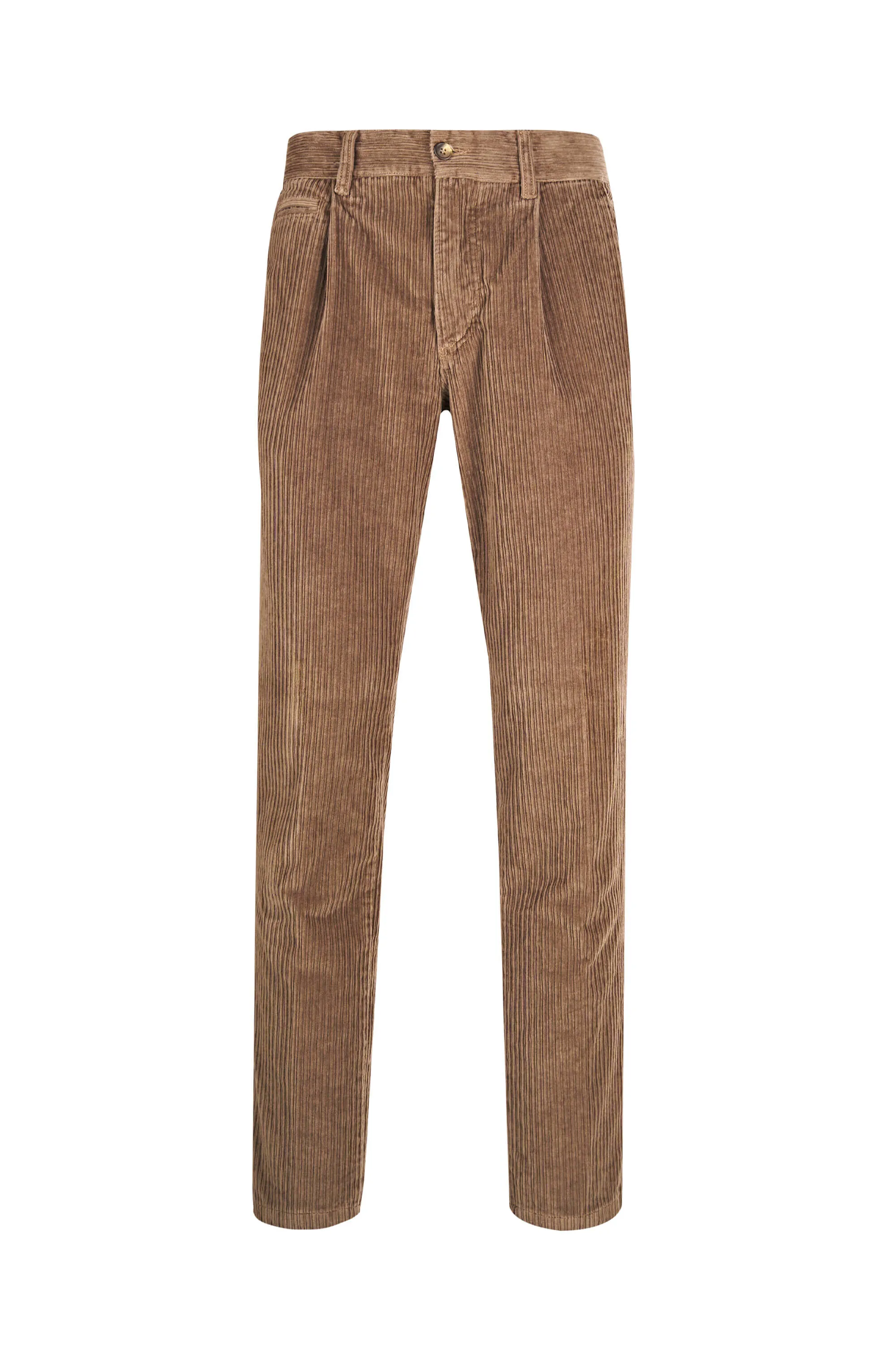Pleated Rocciatore Corduroy Trousers