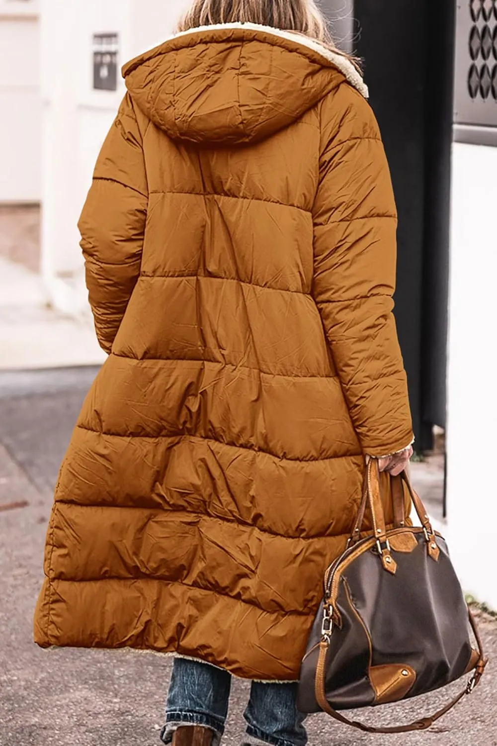PRETTYGARDEN Women's 2025 Winter Fashion Clothes Oversized Shearling Fleece Long Coats Jackets