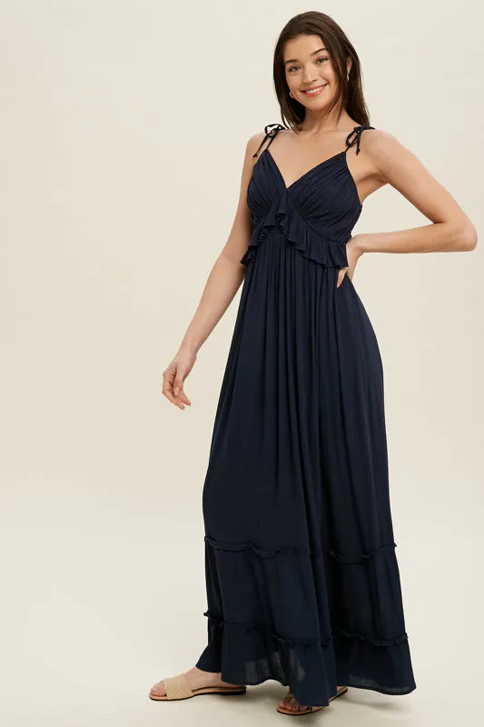 Privy Maxi Dress in Navy