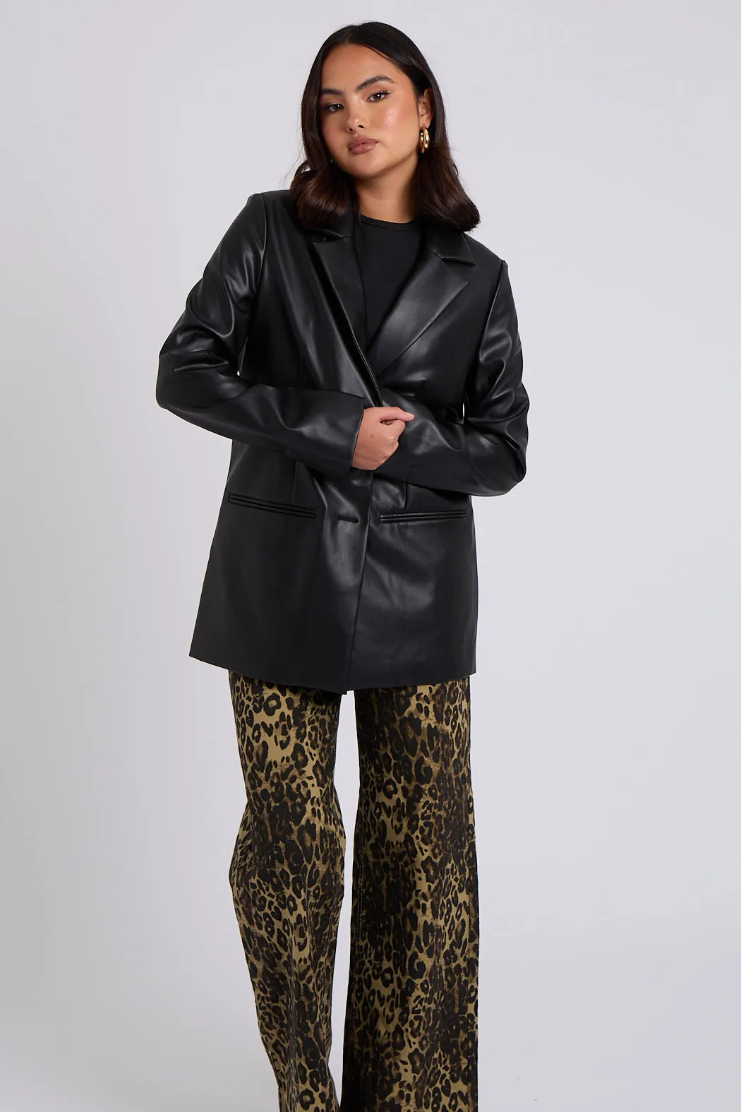 PU Blazer