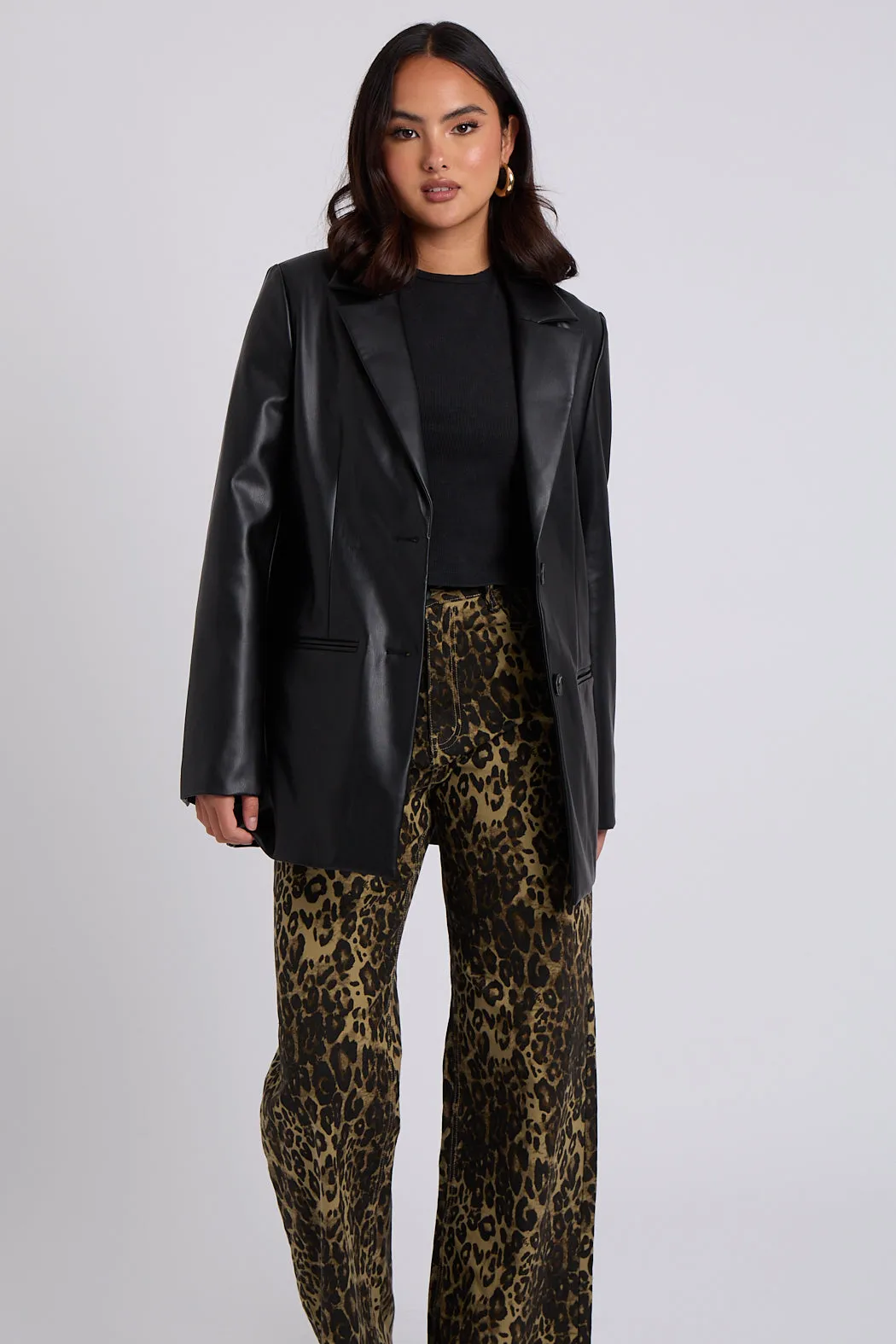 PU Blazer