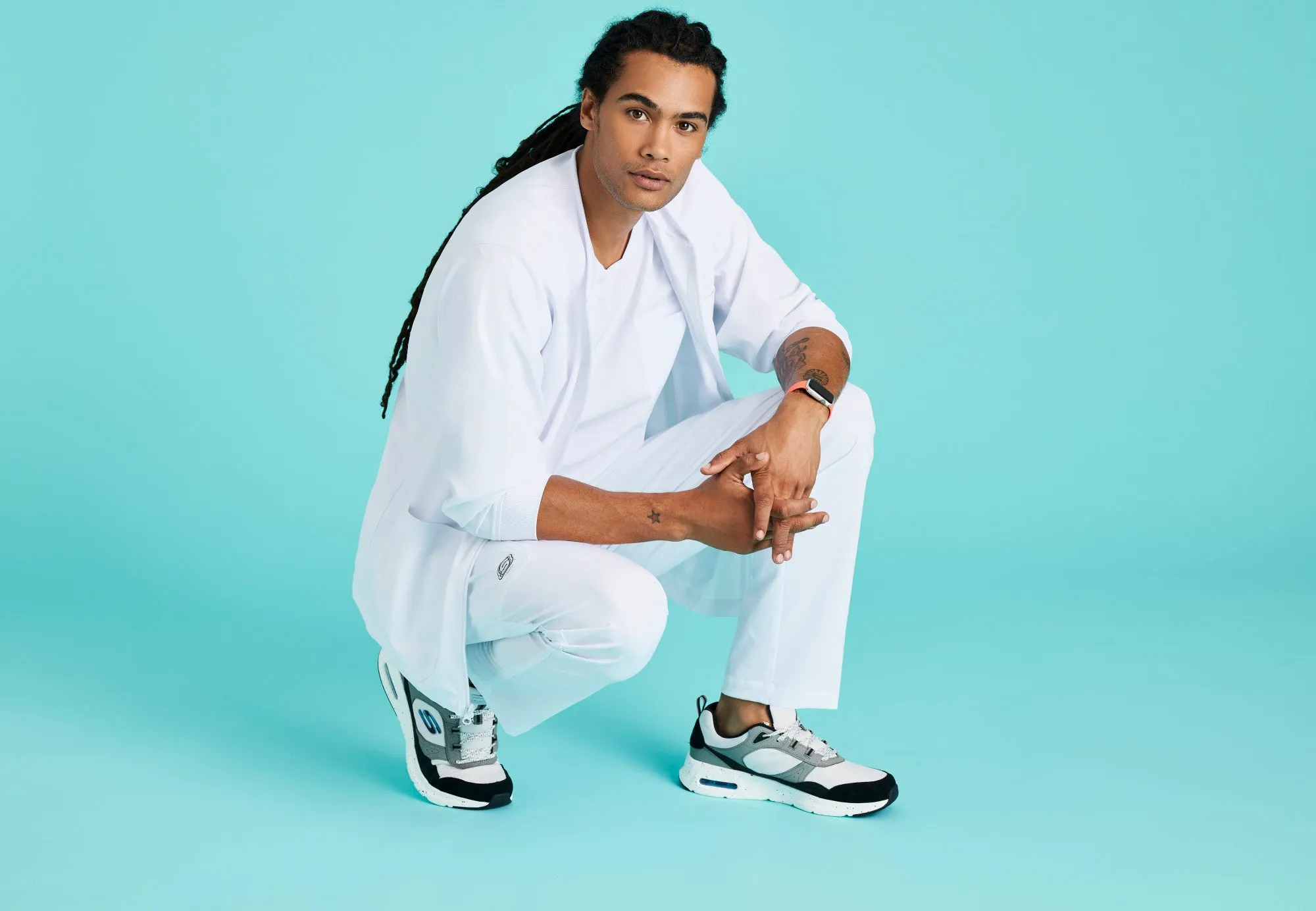 Reach Knit Pant - Bold Azure