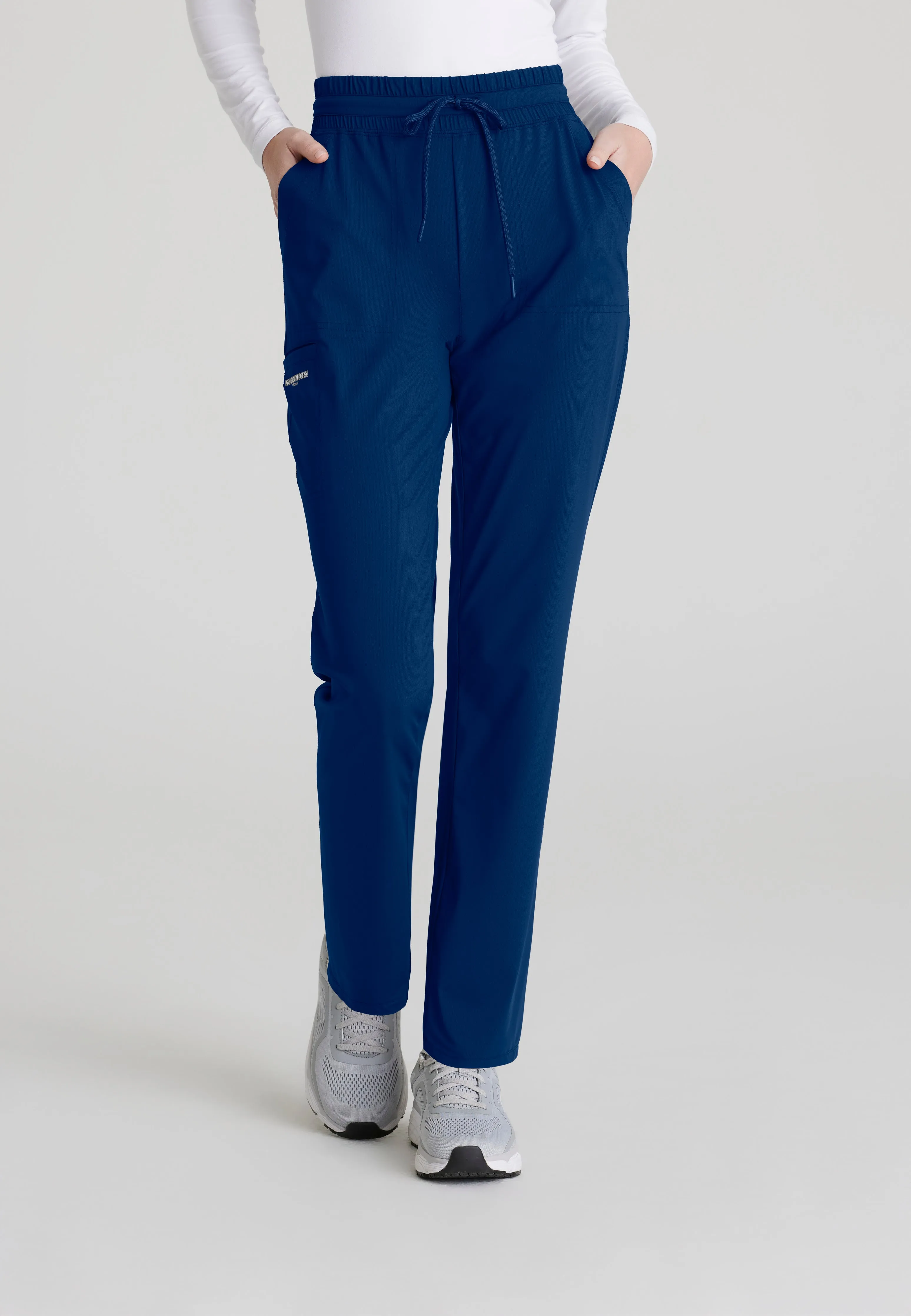 Reach Shirred Waistband Slim and Straight Pant