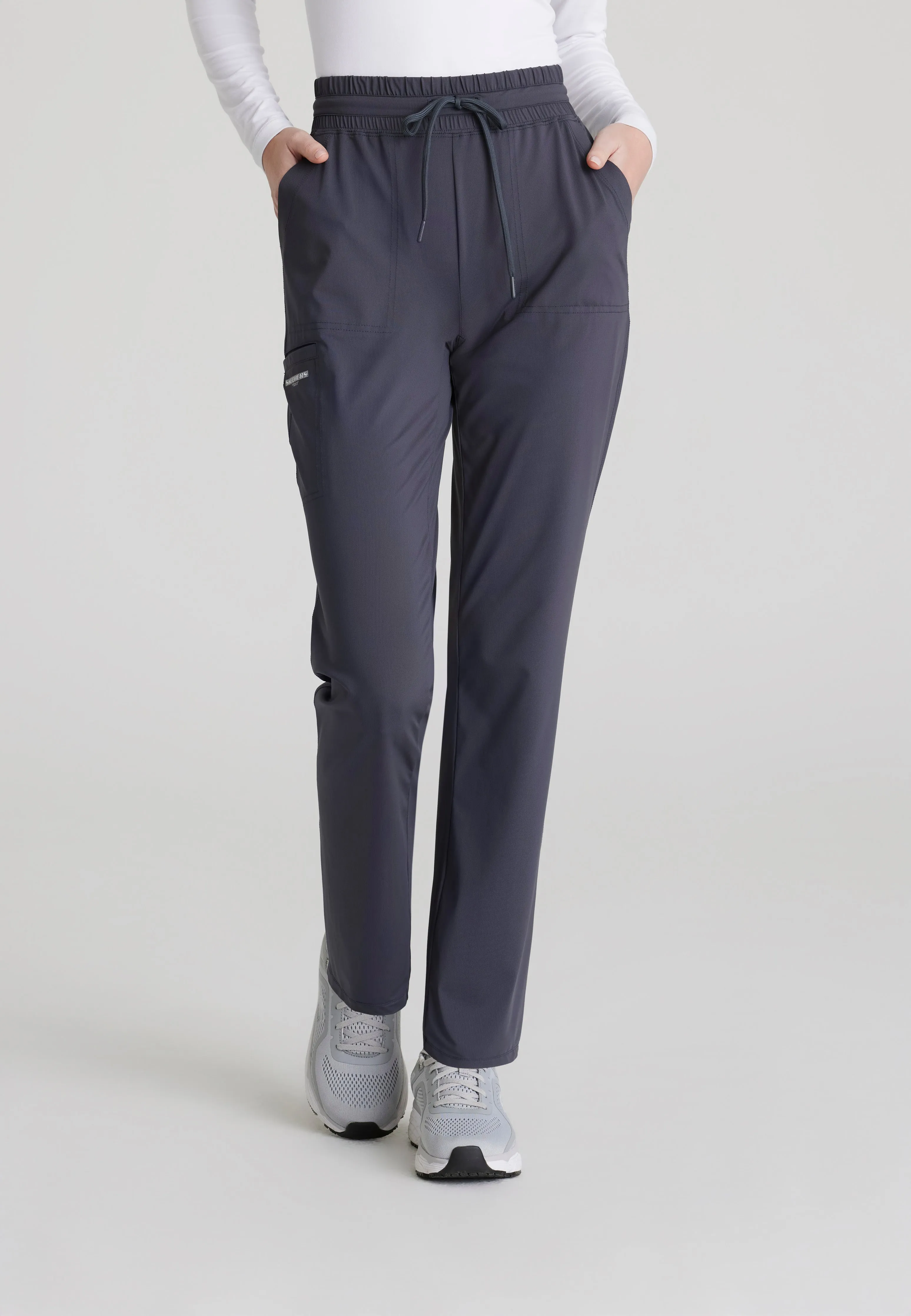 Reach Shirred Waistband Slim and Straight Pant