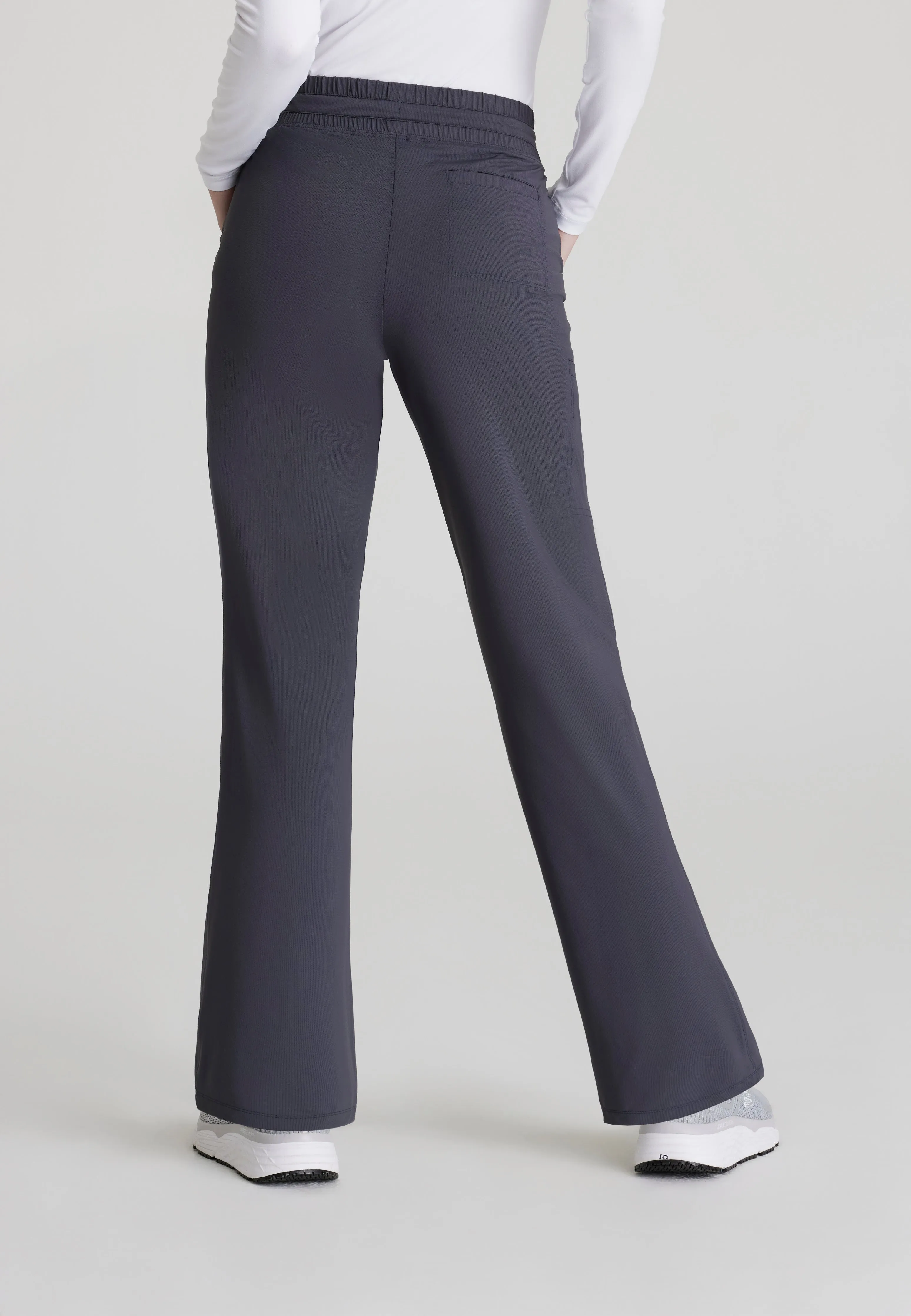 Reach Shirred Waistband Slim and Straight Pant