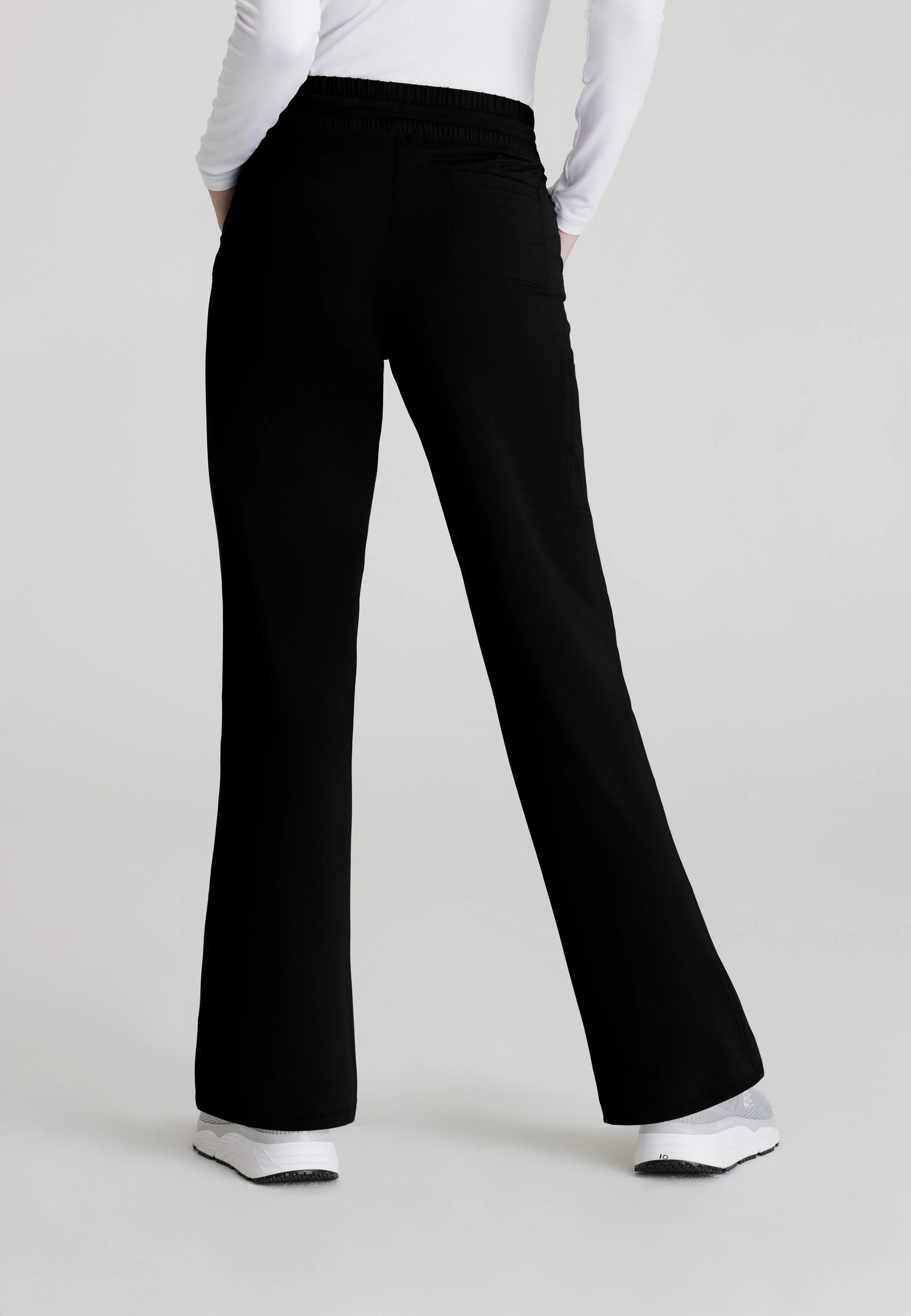 Reach Shirred Waistband Slim and Straight Pant