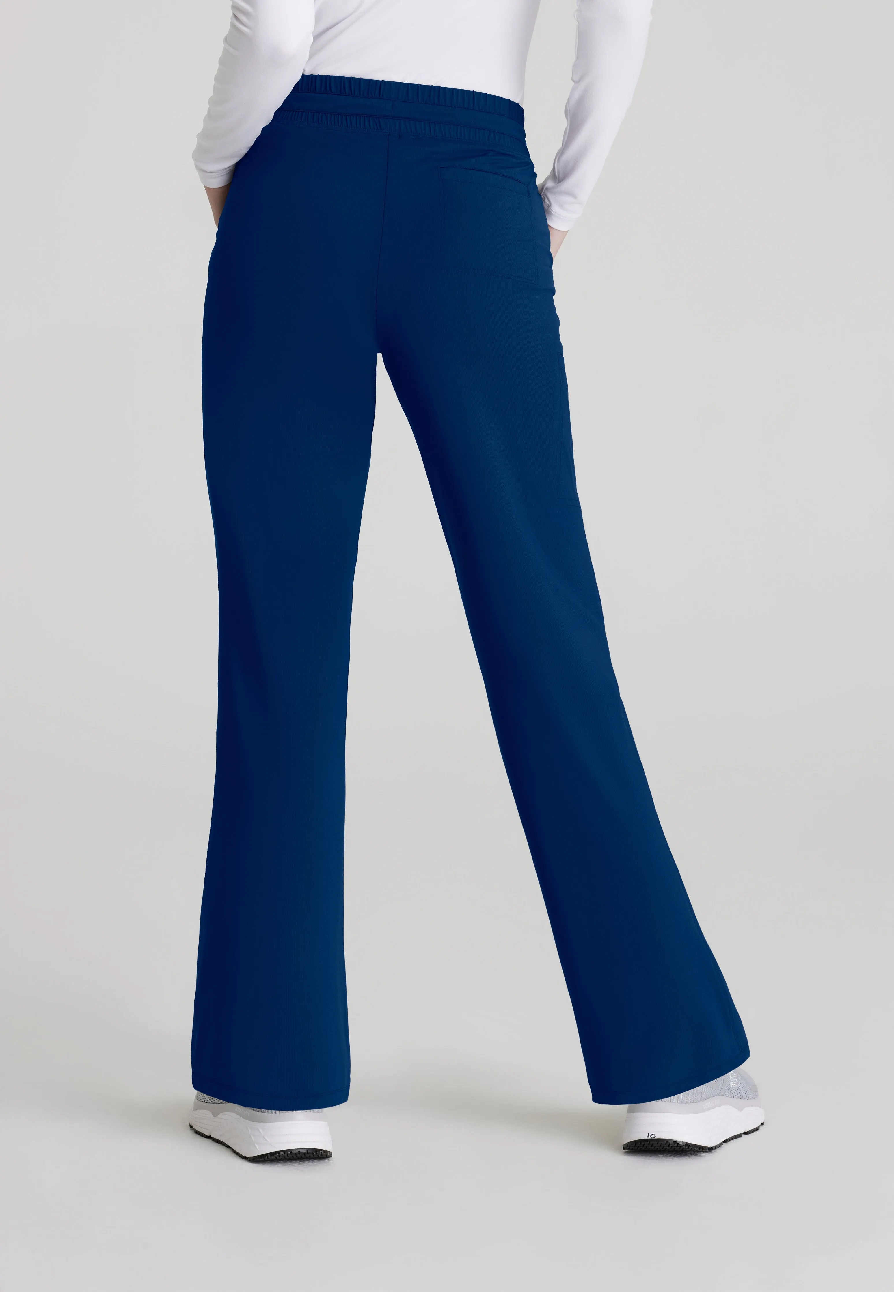 Reach Shirred Waistband Slim and Straight Pant