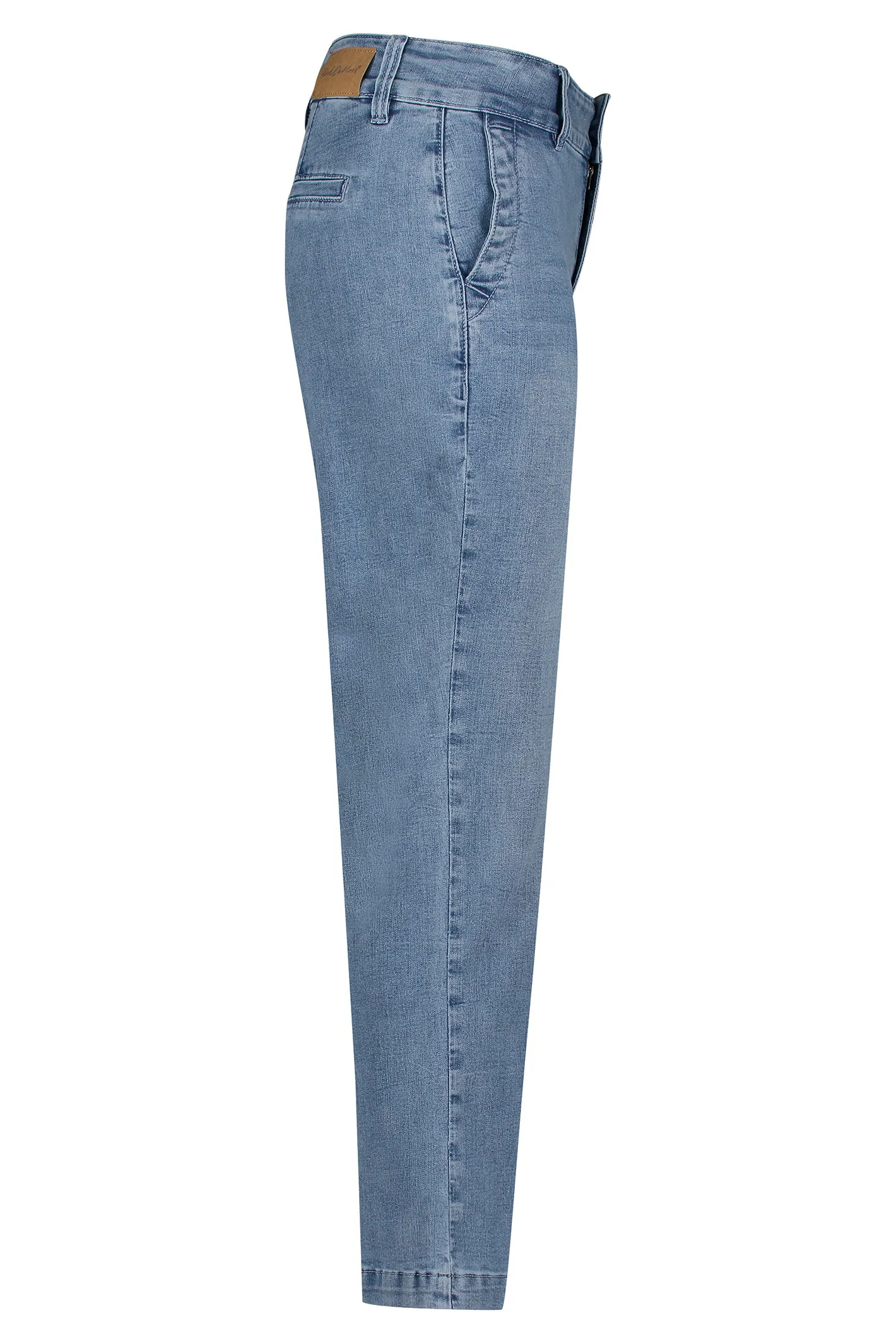 Red Button SRB4439 Diana Crop Denim Trousers Light Stone