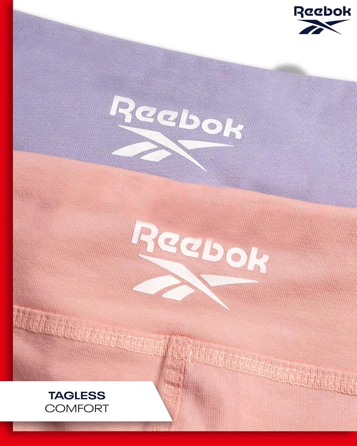 Reebok Girls Leggings - 2 Pack Athletic Performance Cotton Leggings - Yoga Pants for Girls Dance Tights (Sizes: 7-12)