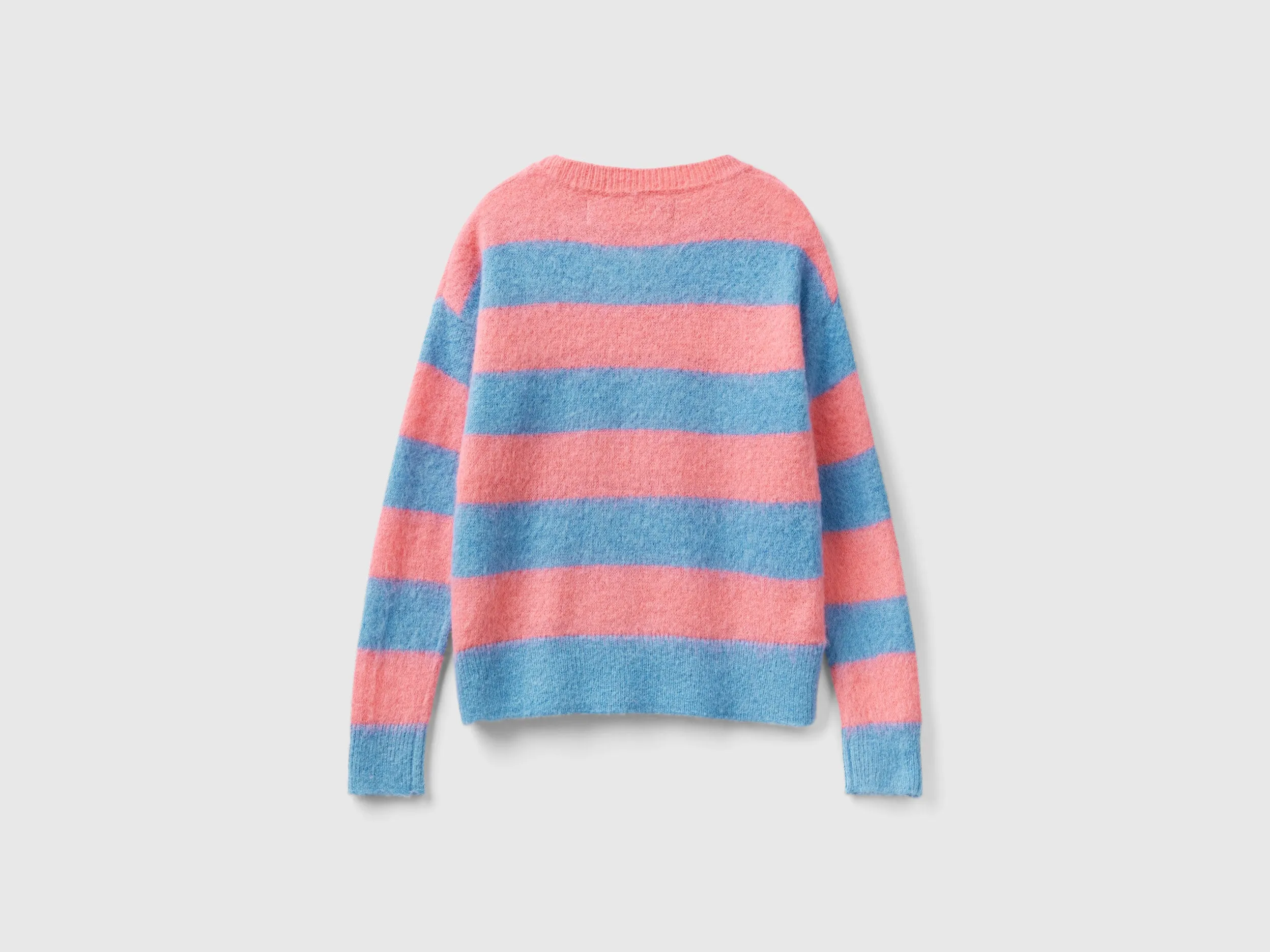 Regular Fit Crew Neck Striped Sweater