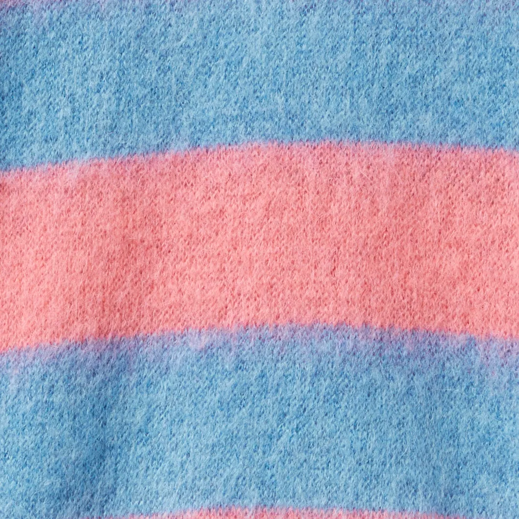 Regular Fit Crew Neck Striped Sweater