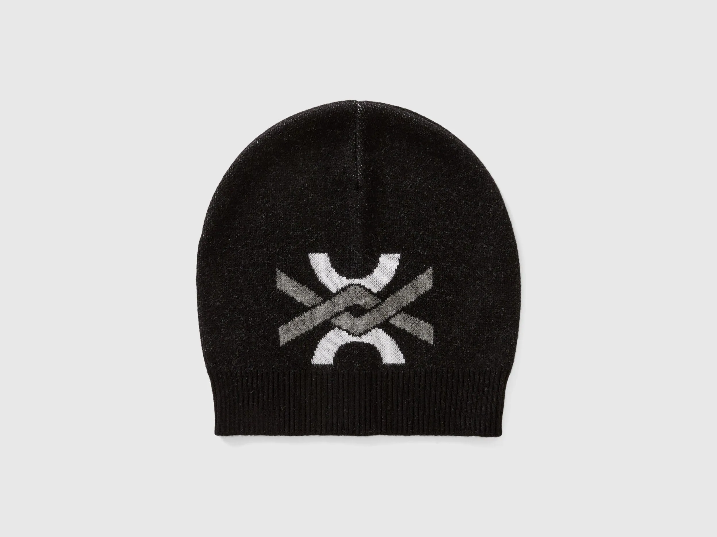 Ribbed Cotton Cap with Logo