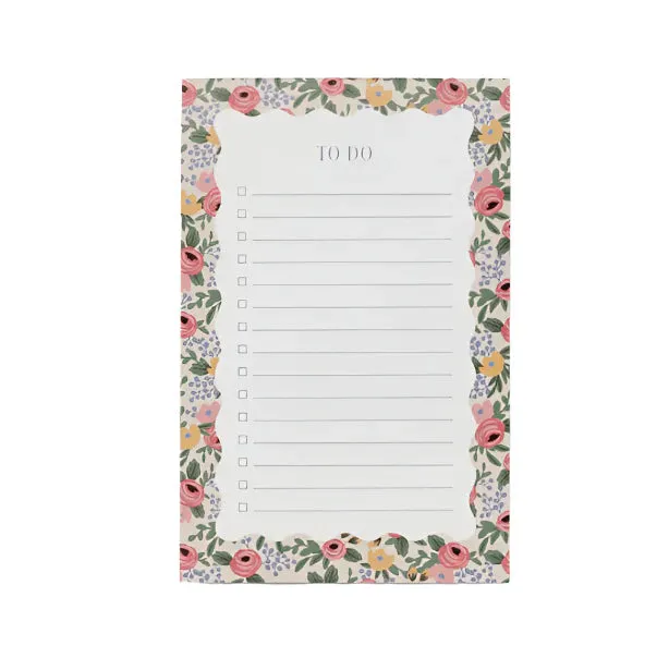 Rosa Checklist Notepad