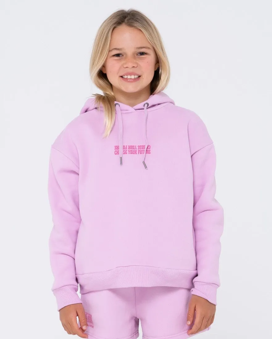 RUSTY CHOOSE YOUR FUTURE OVERSIZE HOODIE GIRLS - RBL
