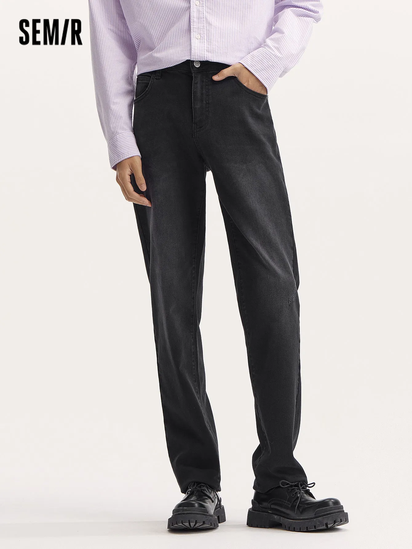 Semir Men Straight Leg TrousersDenim Trousers