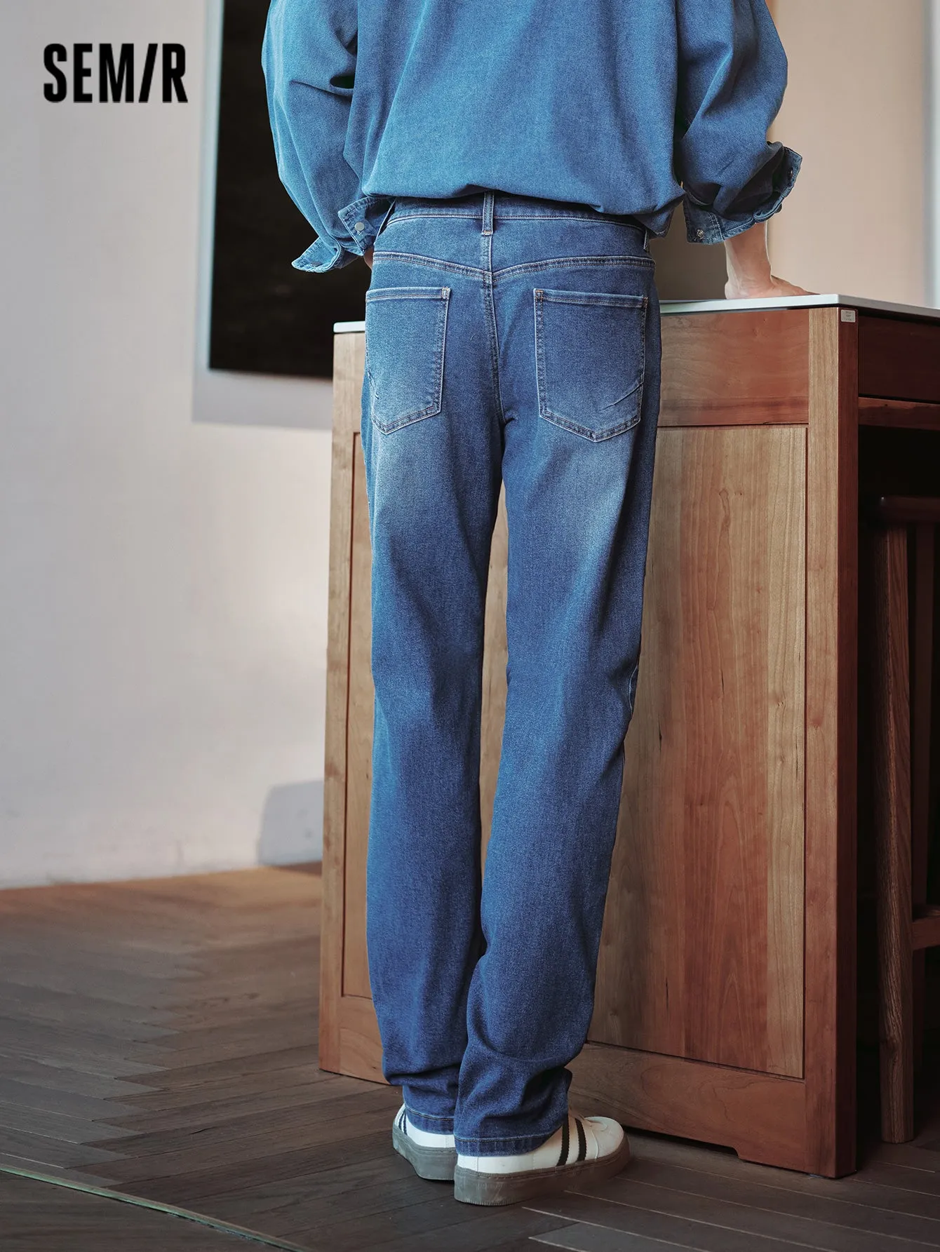 Semir Men Straight Leg TrousersDenim Trousers
