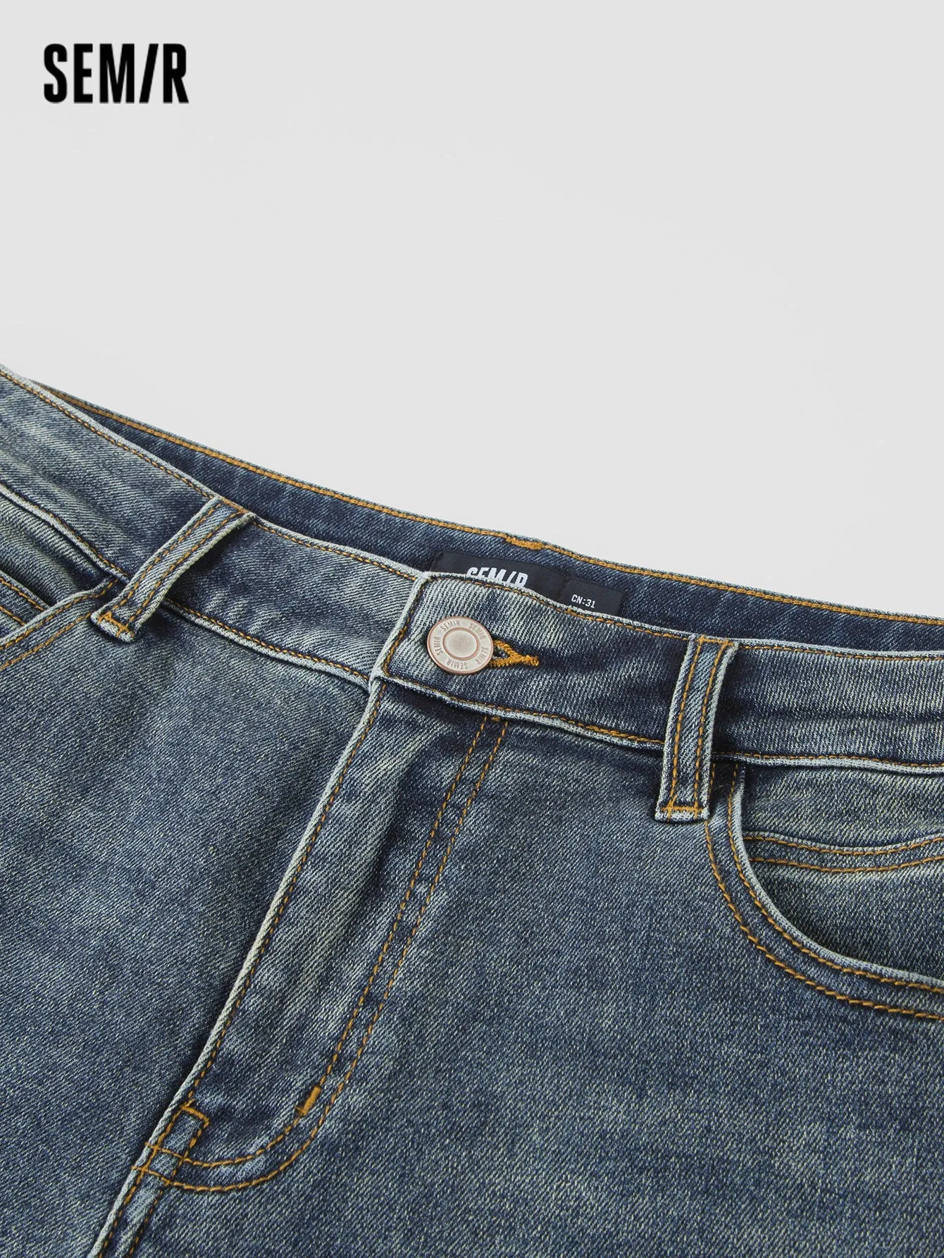 Semir Men Straight Leg TrousersDenim Trousers