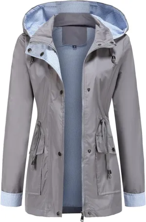 Shacket Jacket Women Fashion Hood Windbreaker Winter Jackets For Women Cotton-padded Coats Button Slim Jacket