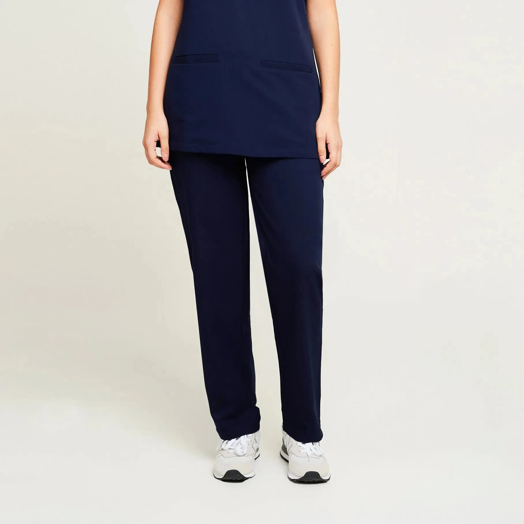 Simki Women's Arlo Straight Leg Scrub Trouser - Navy