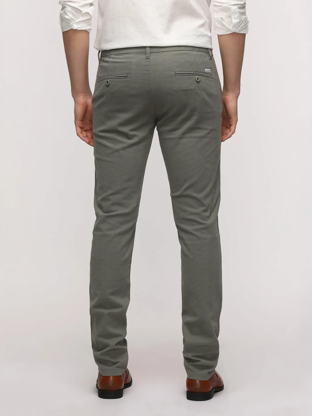 Slim Fit Classic Grey Trouser for Comfortable Style