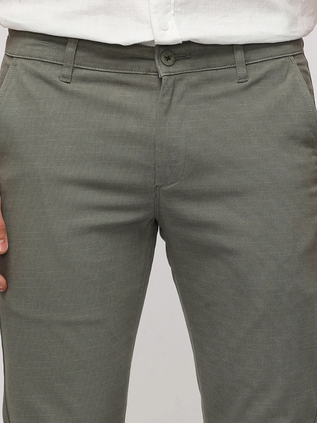 Slim Fit Classic Grey Trouser for Comfortable Style