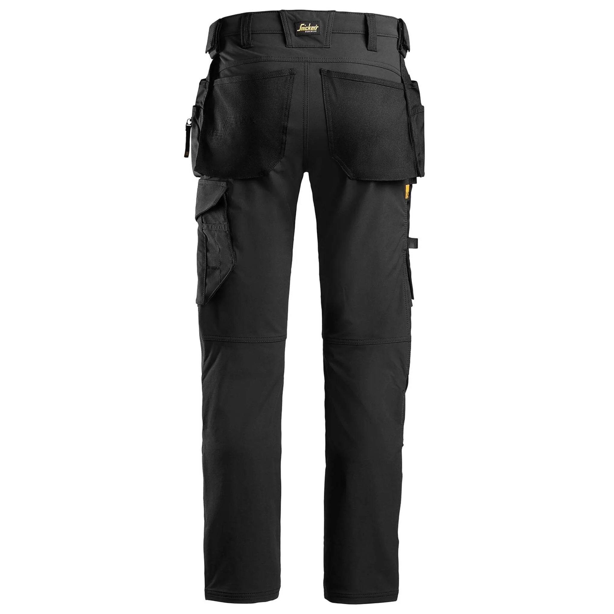 Snickers 6271 Men's Work Pants AllroundWork 4-Way Stretch Fabric with Holster Pockets, CORDURA® Reinforcements, KneeGuard®, Sizes 30-40