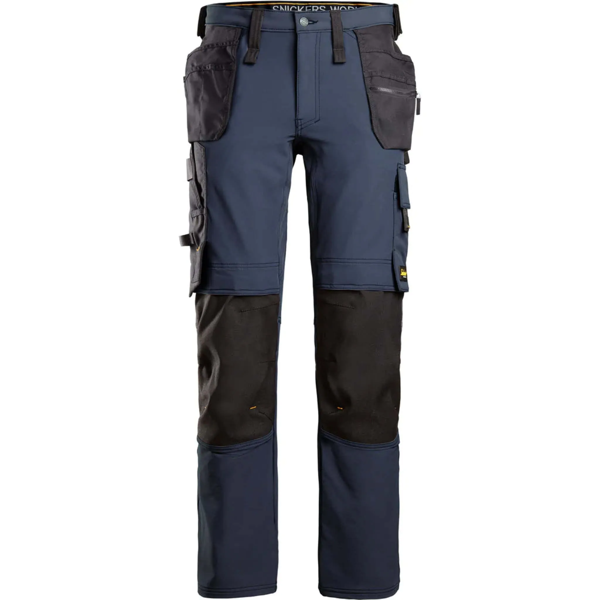 Snickers 6271 Men's Work Pants AllroundWork 4-Way Stretch Fabric with Holster Pockets, CORDURA® Reinforcements, KneeGuard®, Sizes 30-40