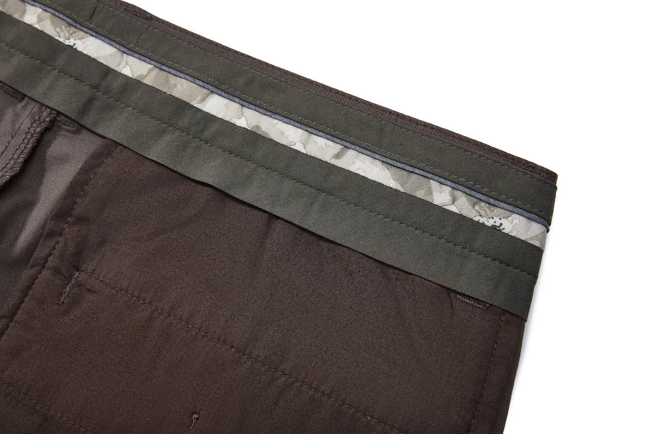 Soft Cotton Rich Stretch Casual Pants in Extra Slim Fit