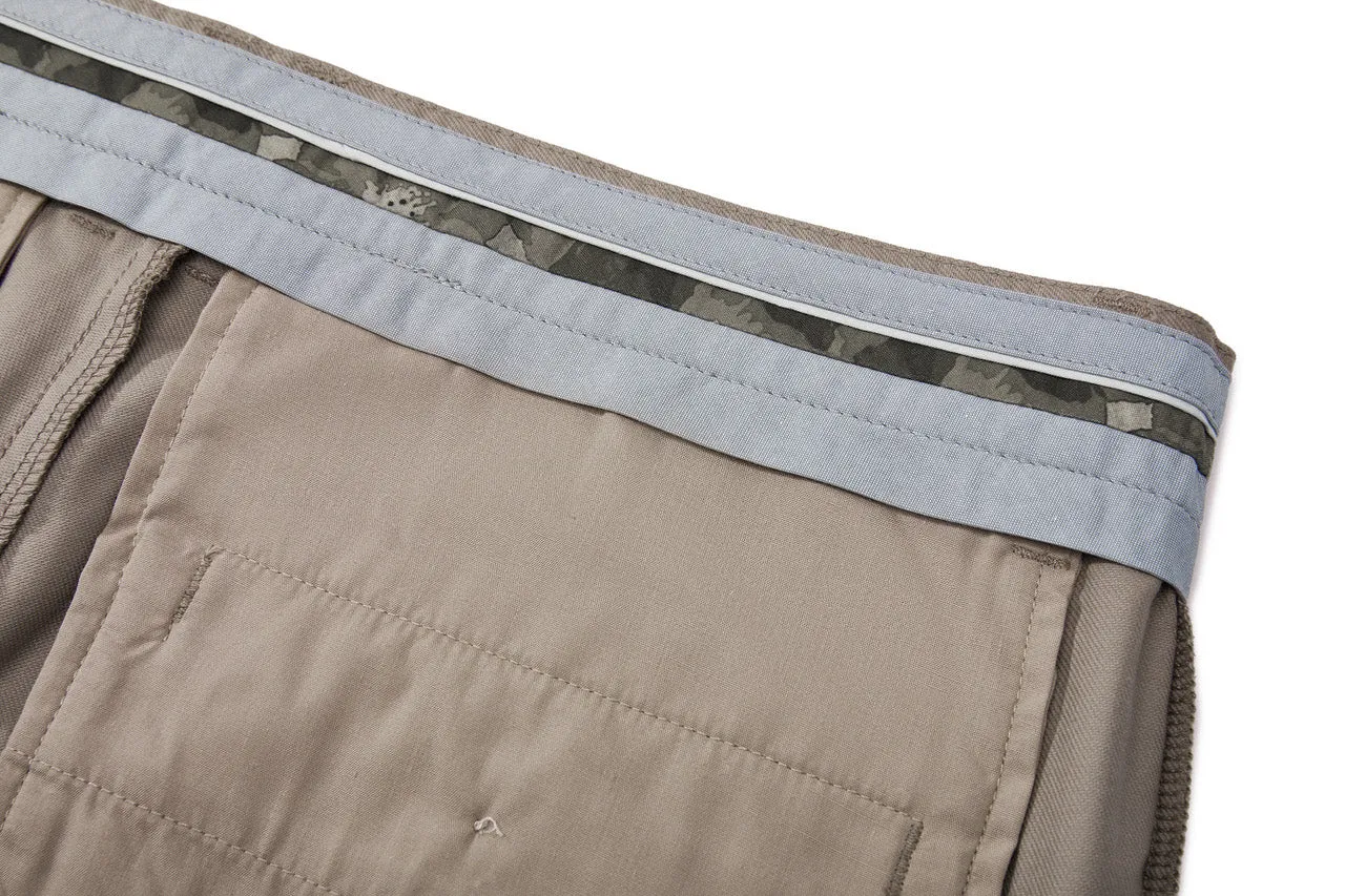 Soft Cotton Rich Stretch Casual Pants in Extra Slim Fit
