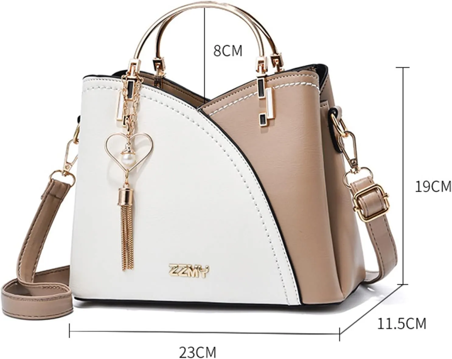 Spring And Summer Trendy Bags Ladies Handbag Shoulder Messenger Bags Fashion Womens Huge Messenger Bag (B, One Size)