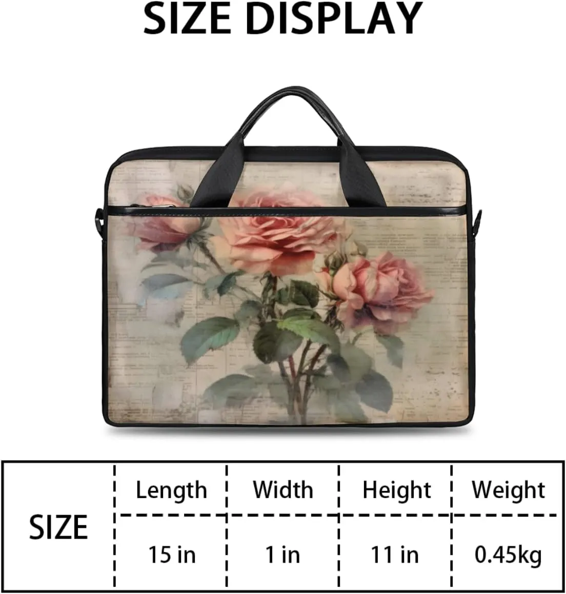 Summer Fun Style Laptop Shoulder Bag for Tablet Computer Notebook Sleeve Messenger Carrying Case Briefcase Tote