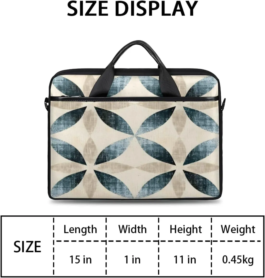 Summer Fun Style Laptop Shoulder Bag for Tablet Computer Notebook Sleeve Messenger Carrying Case Briefcase Tote