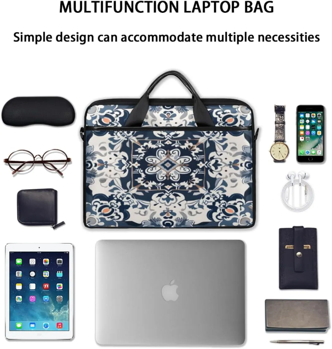 Summer Fun Style Laptop Shoulder Bag for Tablet Computer Notebook Sleeve Messenger Carrying Case Briefcase Tote