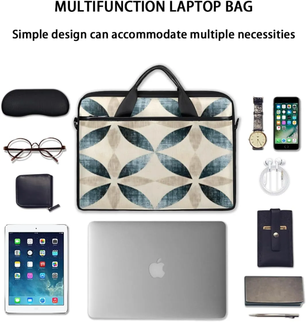 Summer Fun Style Laptop Shoulder Bag for Tablet Computer Notebook Sleeve Messenger Carrying Case Briefcase Tote