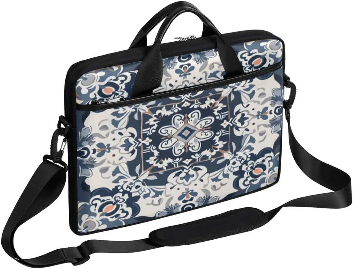 Summer Fun Style Laptop Shoulder Bag for Tablet Computer Notebook Sleeve Messenger Carrying Case Briefcase Tote