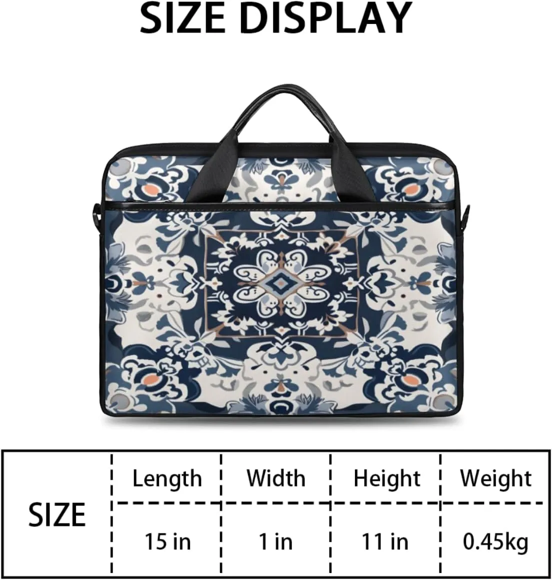 Summer Fun Style Laptop Shoulder Bag for Tablet Computer Notebook Sleeve Messenger Carrying Case Briefcase Tote