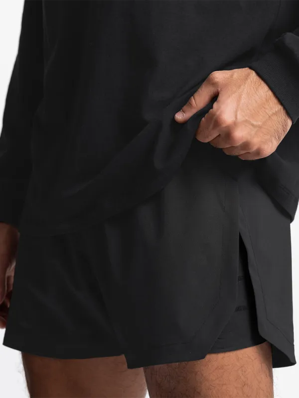 TEEK - Mens Two-Piece Multi-Pocket Sports Shorts