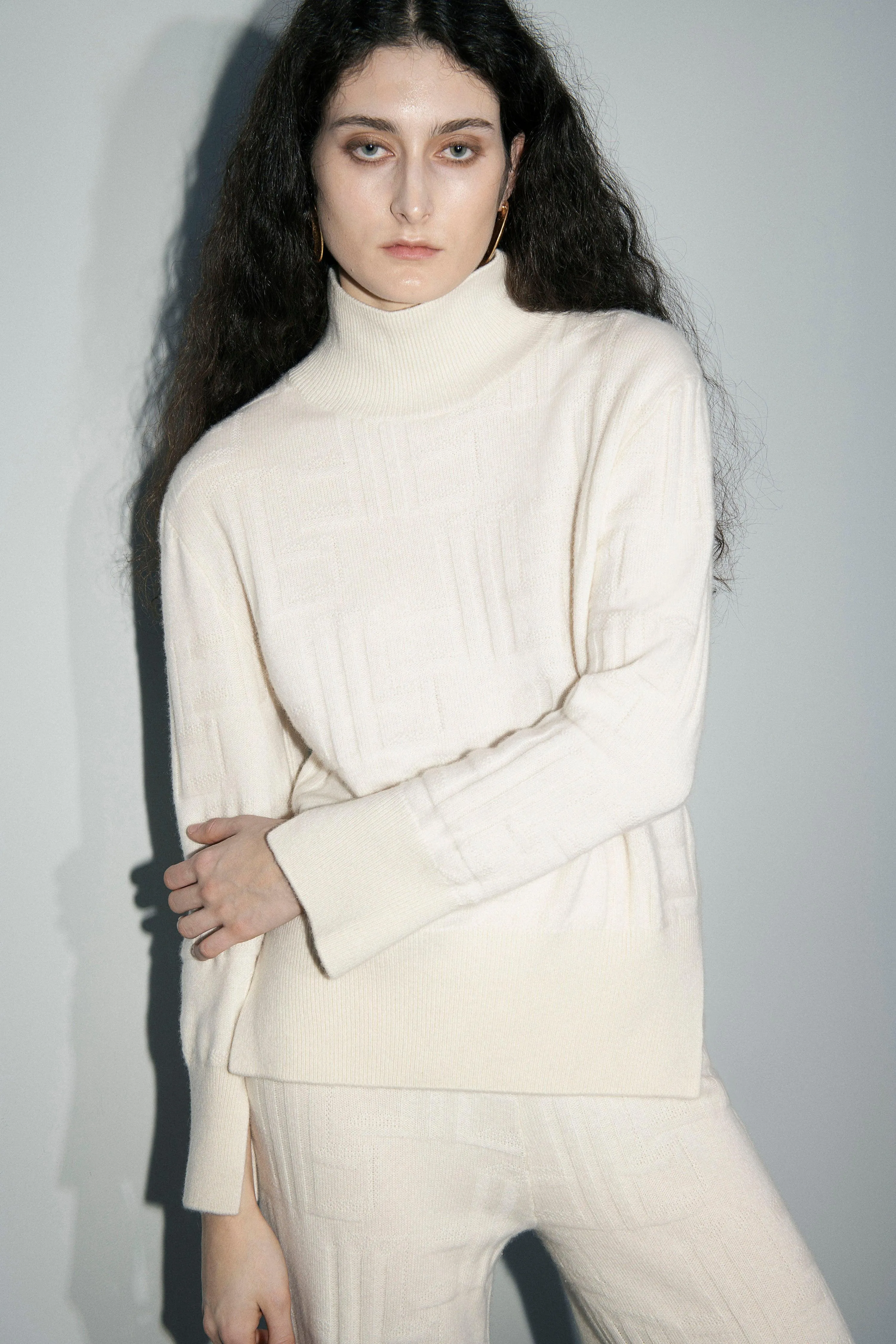Tile Cashmere Set