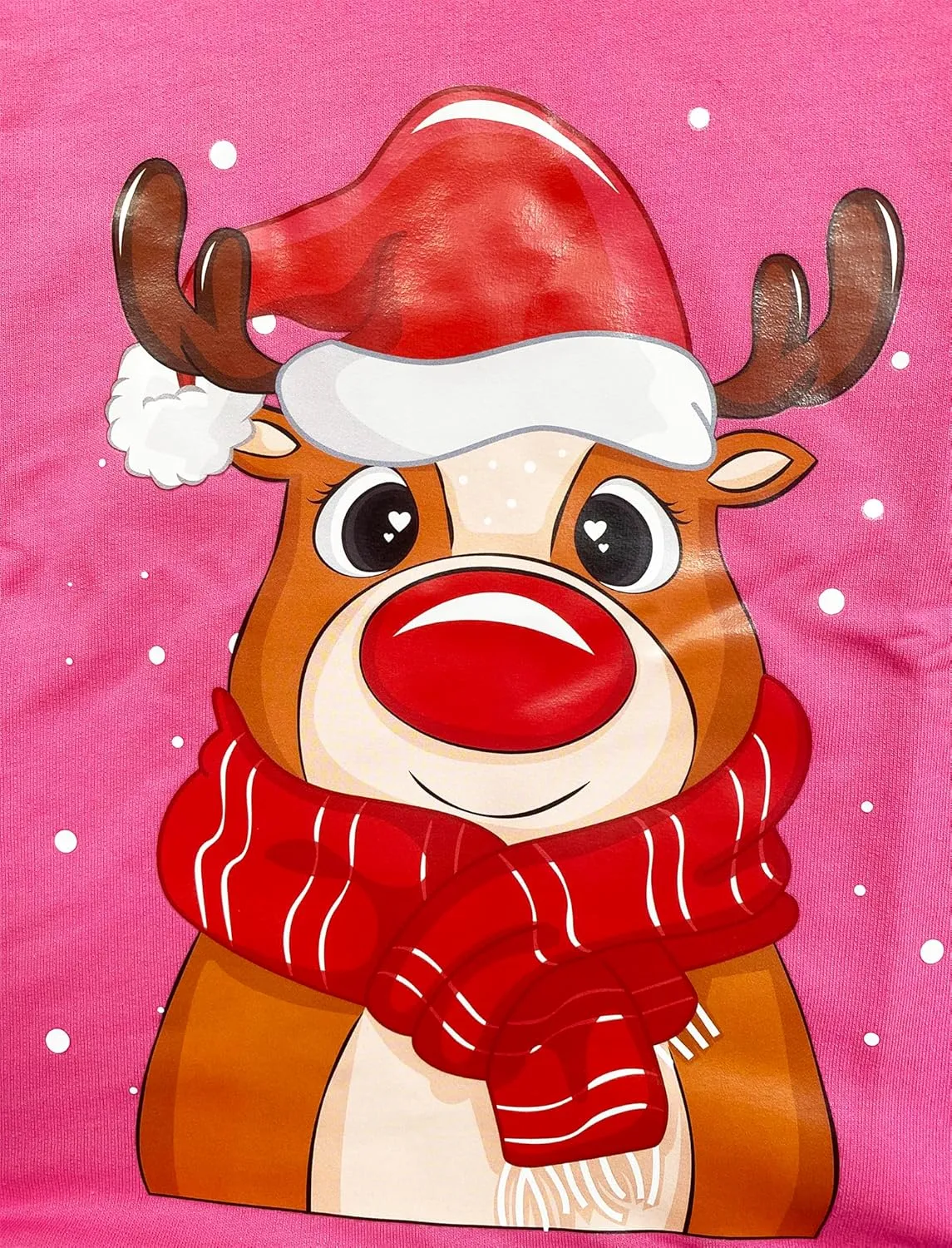 Toddler Girls Christmas Sweatshirt Kids Santa Claus Elk Bear Shirt Xmas Cotton Long Sleeve Tops for 1-7T