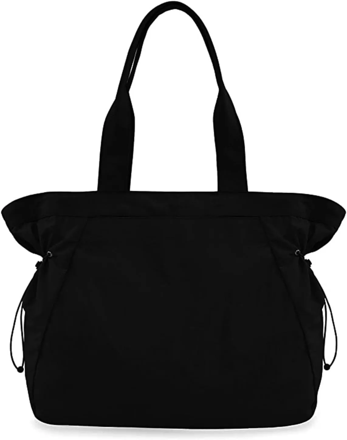 Tote Bag For Women Gym Tote Bags For Women With 18L Side Shopper Handbag For Travel Work Shoulder Bags (Black, One Size)
