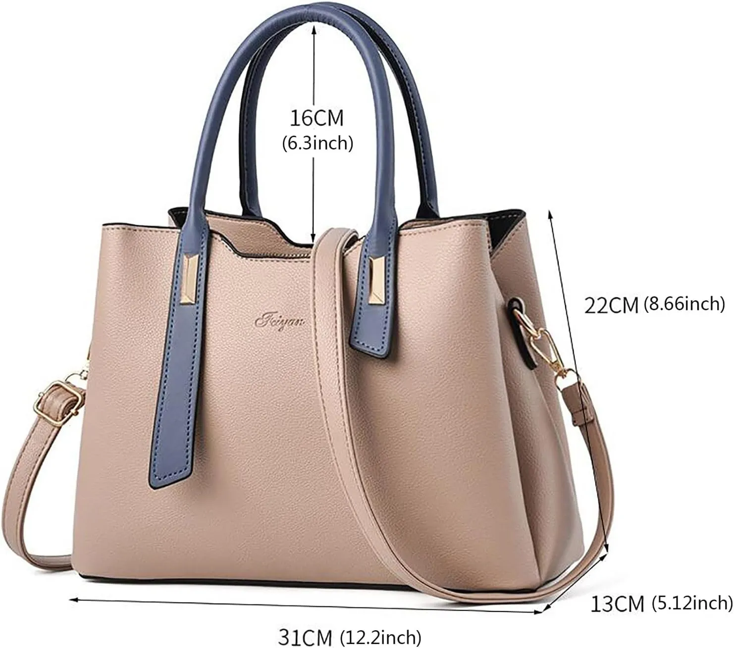 Tote Leather Bag For Women Fashion Handbags Ladies Purse Satchel Shoulder Bags Mini Handbags for Women