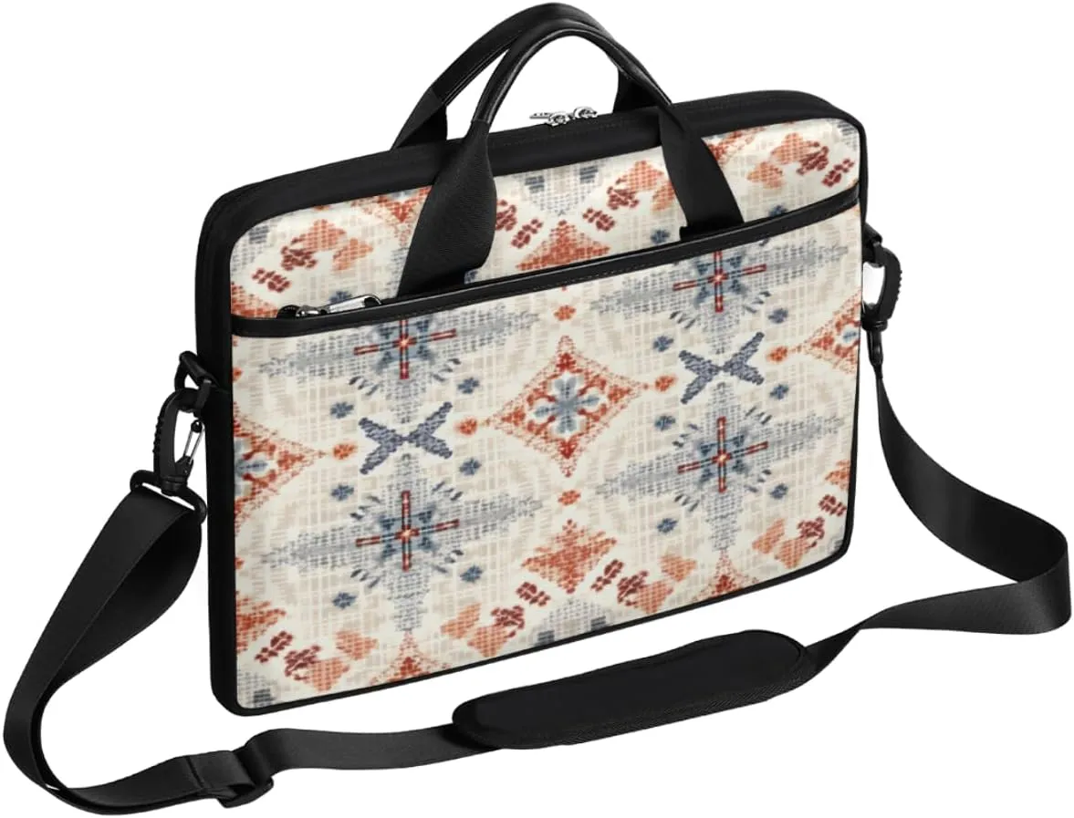 Tree Fun Design Laptop Shoulder Bag for Tablet Computer Notebook Sleeve Messenger Carrying Case Briefcase Tote