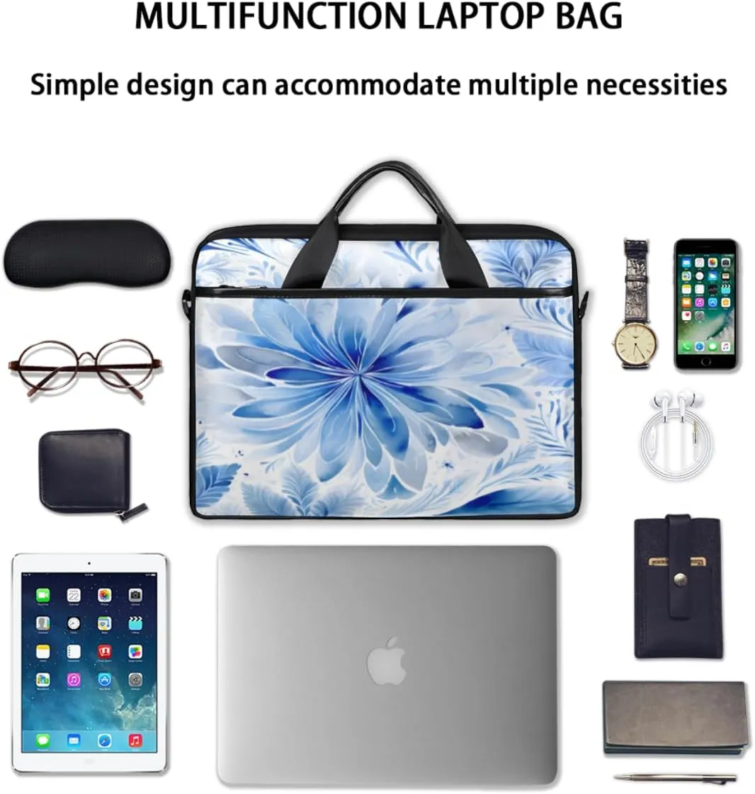 Tree Fun Design Laptop Shoulder Bag for Tablet Computer Notebook Sleeve Messenger Carrying Case Briefcase Tote