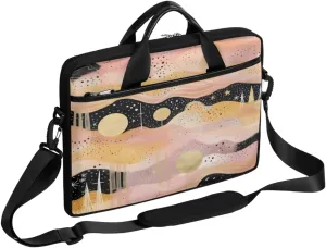 Tree Fun Design Laptop Shoulder Bag for Tablet Computer Notebook Sleeve Messenger Carrying Case Briefcase Tote