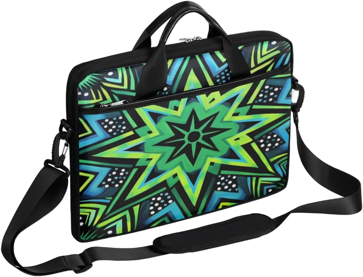 Tree Fun Design Laptop Shoulder Bag for Tablet Computer Notebook Sleeve Messenger Carrying Case Briefcase Tote