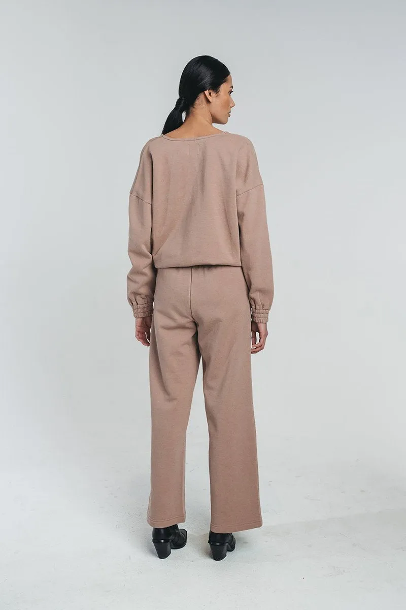 TUNDRA WOOLEN WIDE COLLEGE PANTS