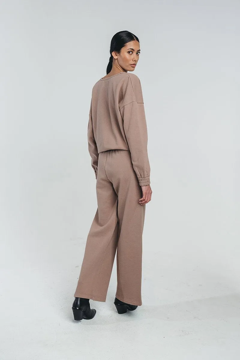 TUNDRA WOOLEN WIDE COLLEGE PANTS