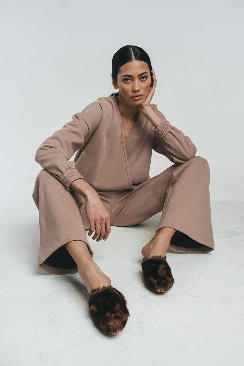 TUNDRA WOOLEN WIDE COLLEGE PANTS